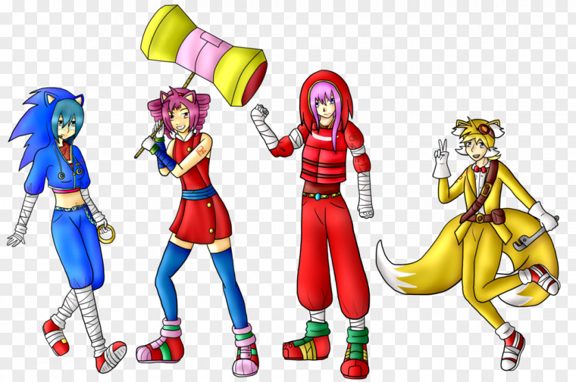 Cosplay Sonic Dash 2: Boom Knuckles The Echidna Megurine Luka PNG