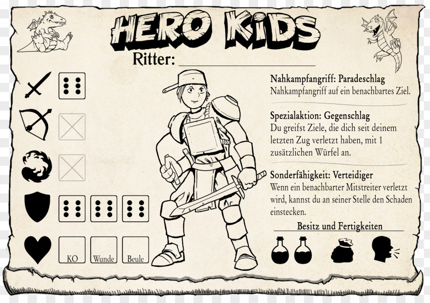 Hero Tabletop Role-playing Game PNG