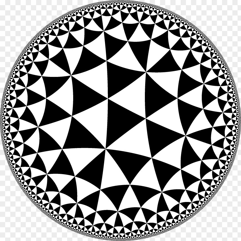 Circular Pattern Circle Limit III Tessellation Euclidean Geometry Mathematics PNG