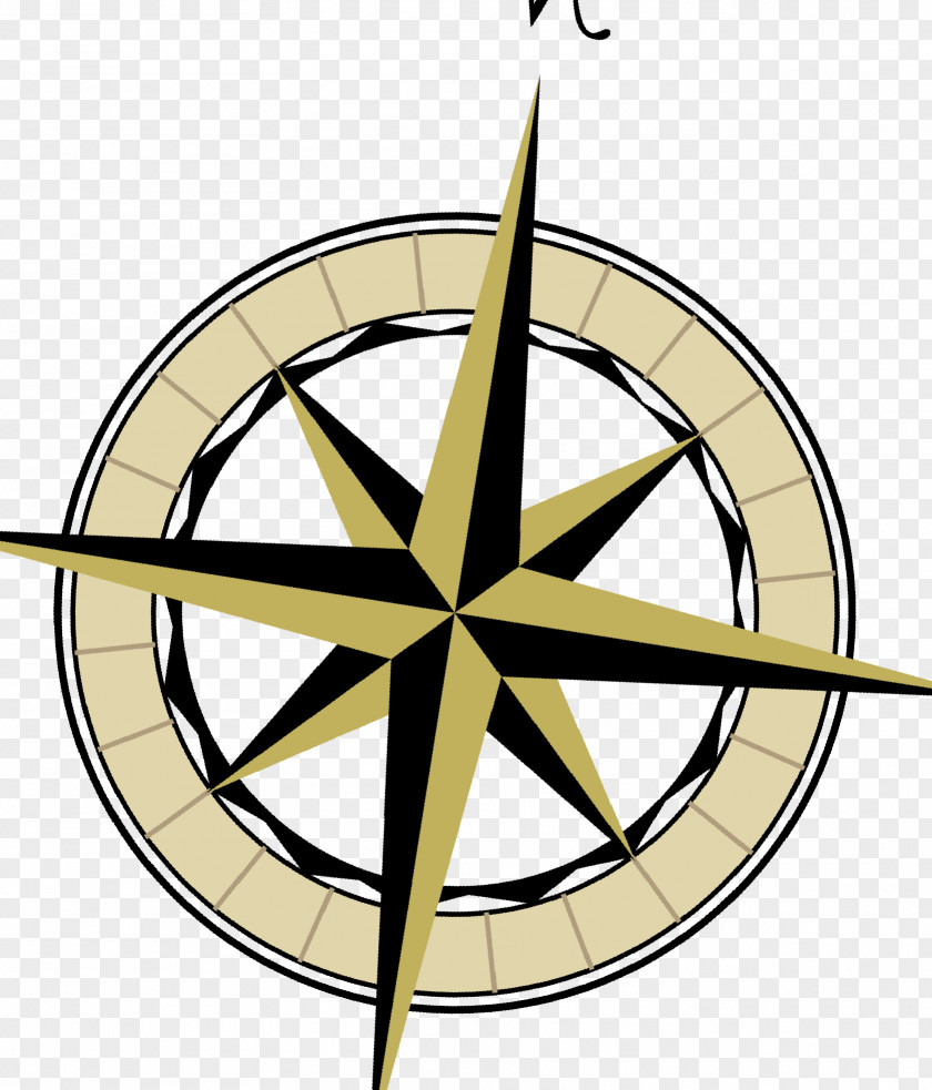 Compass Clip Art Rose North PNG