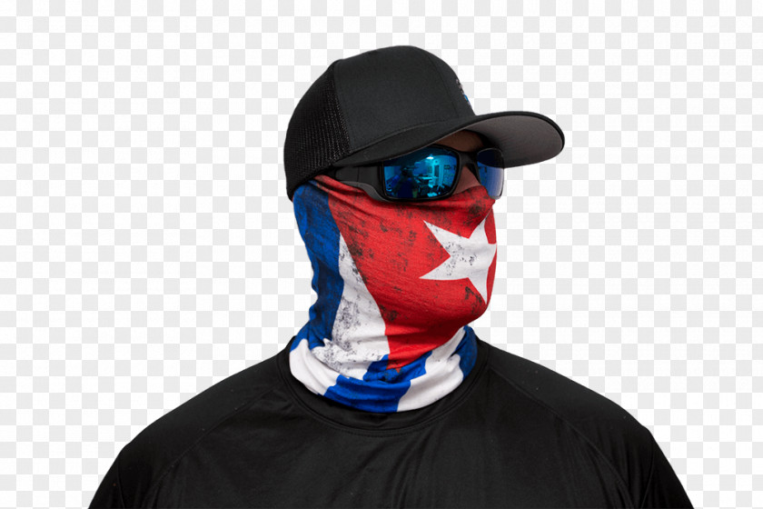 Face Flag Of Cuba Shield Kerchief PNG