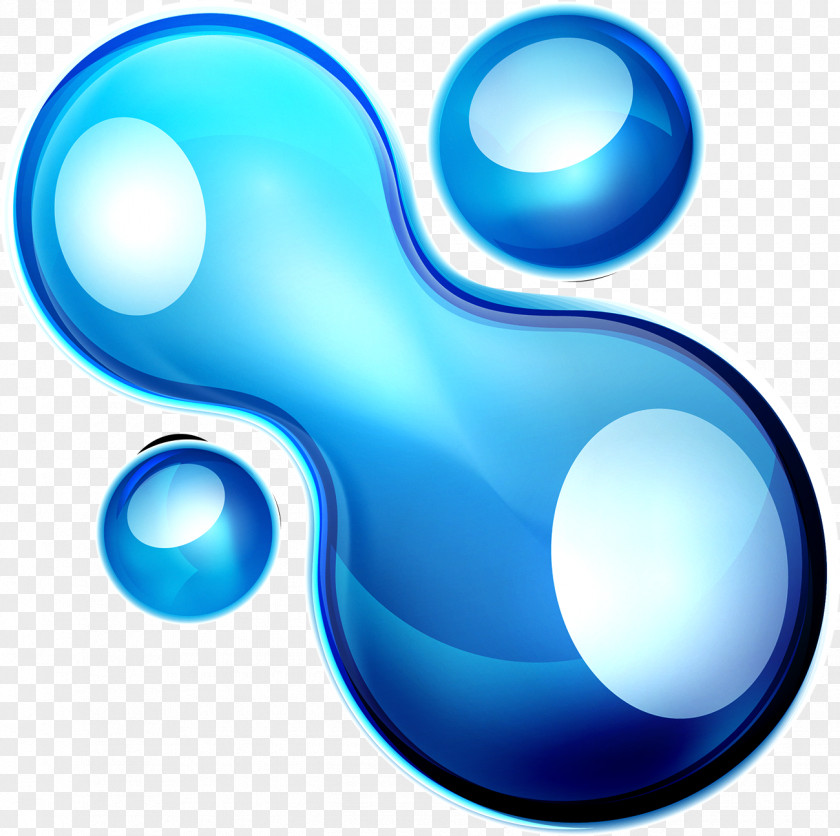 Blue Water Drop Clip Art PNG