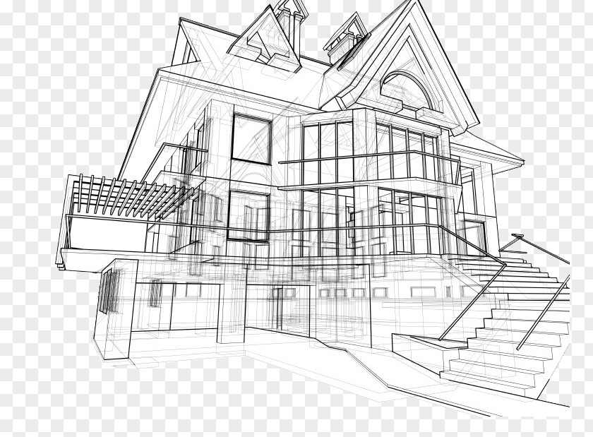 Building Architectural Engineering Drawing Architecture PNG