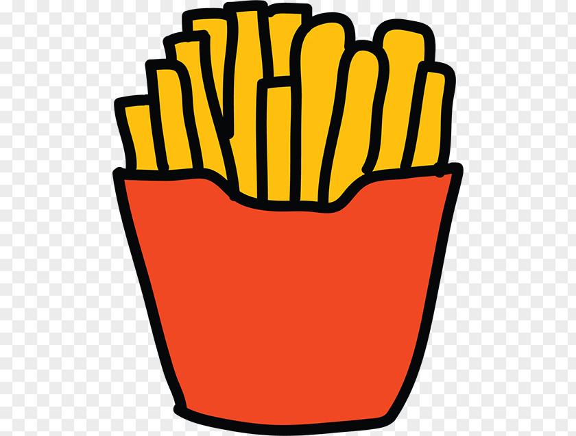 Cartoon Fries French Hamburger PNG
