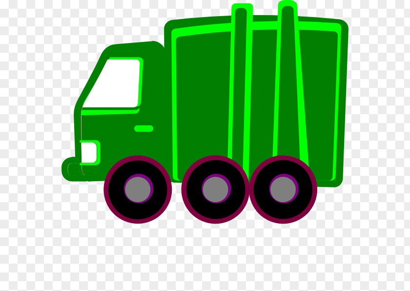 Garbage Truck Waste Clip Art PNG