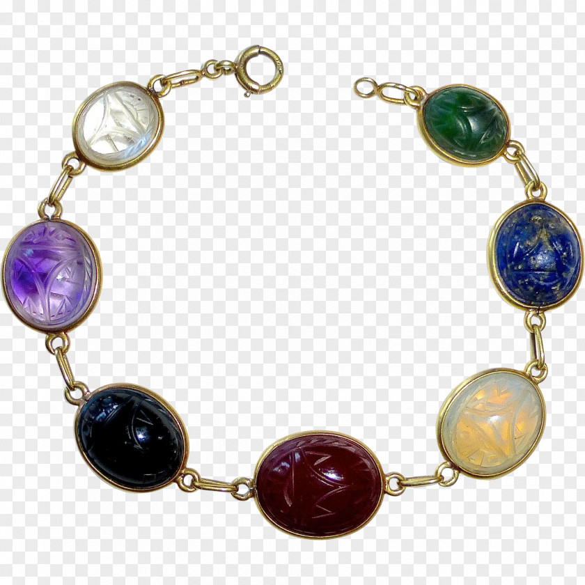 Necklace Amethyst Bracelet Jewellery Scarab PNG
