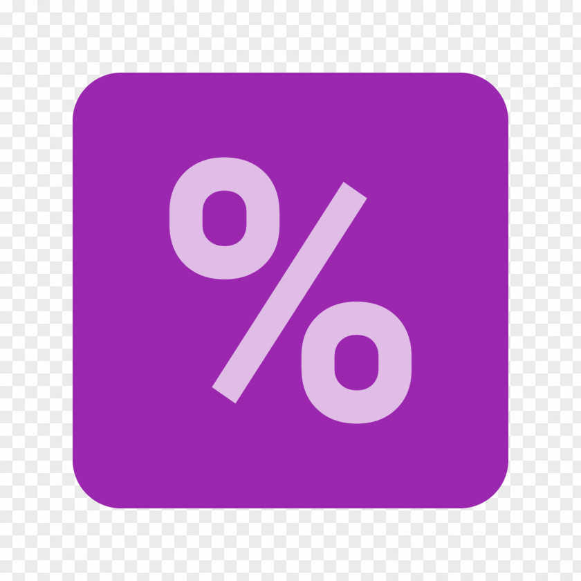 Percentage Font PNG