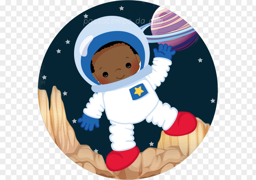 Astronaut Outer Space Party Clip Art PNG