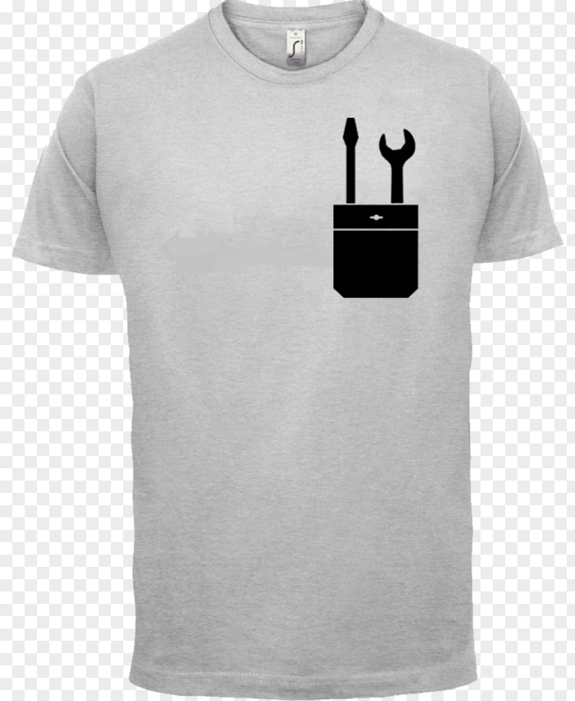 Electrician Tools T-shirt Sleeve Pocket Button PNG