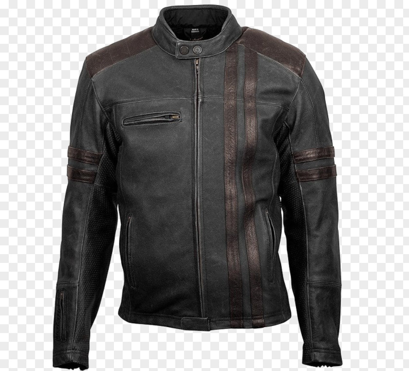 Jacket Leather Motorcycle Boot PNG