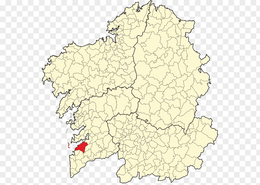 Map Ourense Province Of Pontevedra Parliament Galicia Theatrum Orbis Terrarum PNG