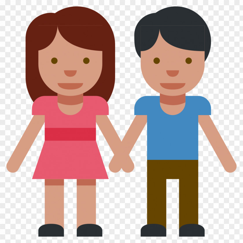 Hand Emoji Holding Hands Woman PNG