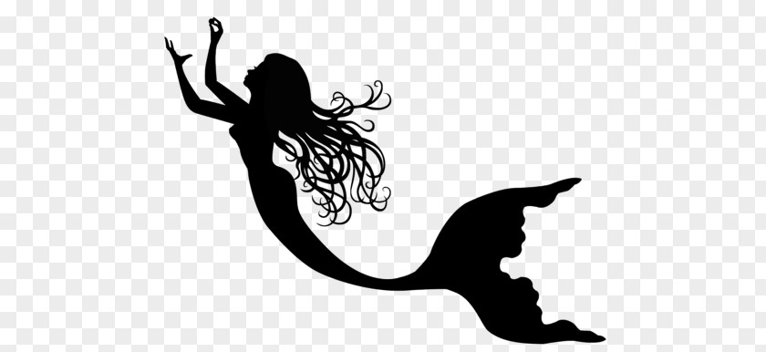 Mermaid Wall Decal Sticker PNG