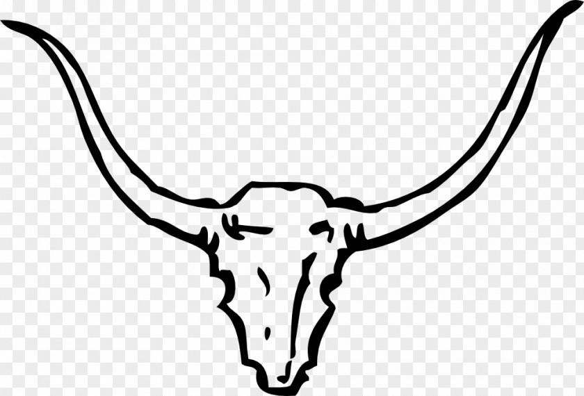 Bull Clip Texas Longhorn English Beef Cattle PNG