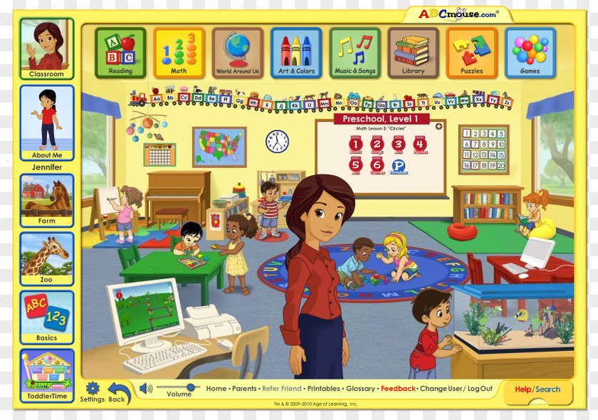 Classroom School ABCmouse.com Early Learning Academy Kindergarten Education PNG
