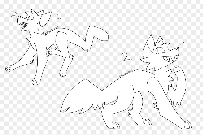 Crazy Cat Carnivora Mammal Line Art Sketch PNG