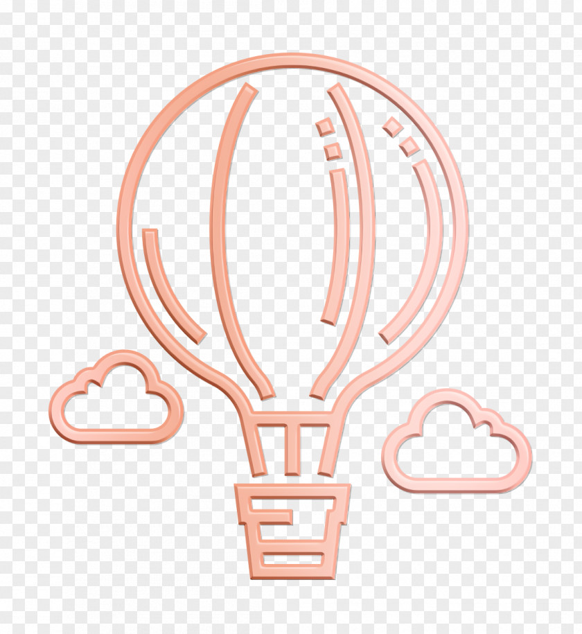 Hot Air Balloon Icon Trip Amusement Park PNG