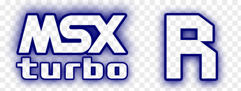 MSX Turbo R Logo BlueMSX Brand PNG