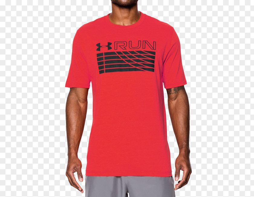 T-shirt Sleeve Under Armour Crew Neck PNG