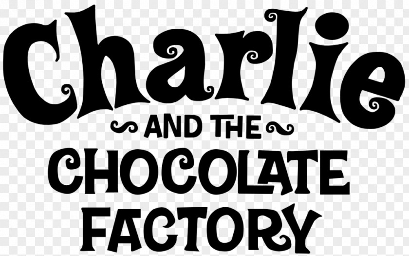 Charlie And The Chocolate Factory Title Logo Behavior Book PNG