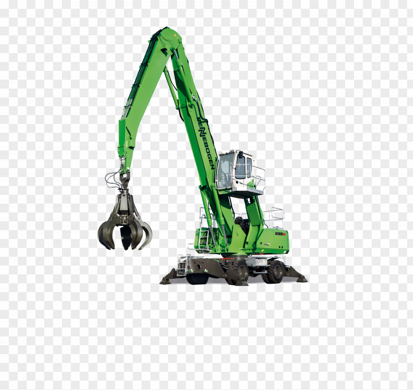 Excavator Machine Bahan Technique Material Handling PNG