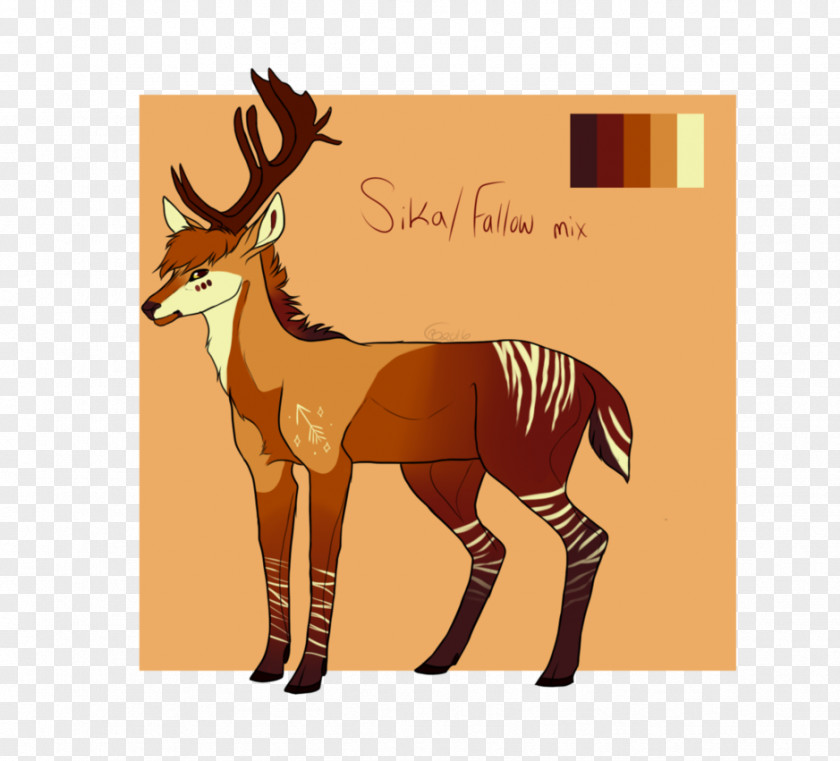 Reindeer Horse Fauna Mammal Antler PNG