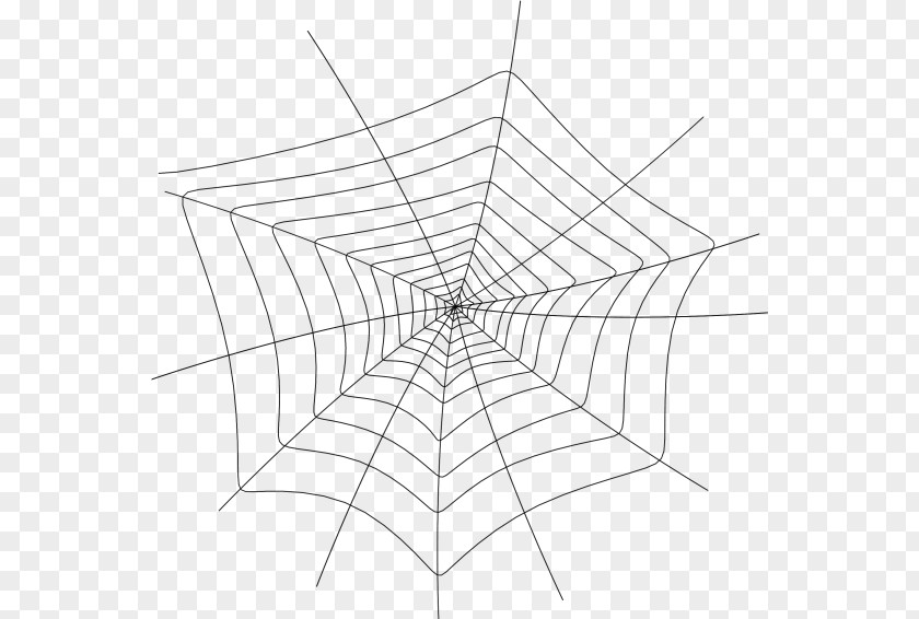 Spider Web AutoCAD DXF Clip Art PNG