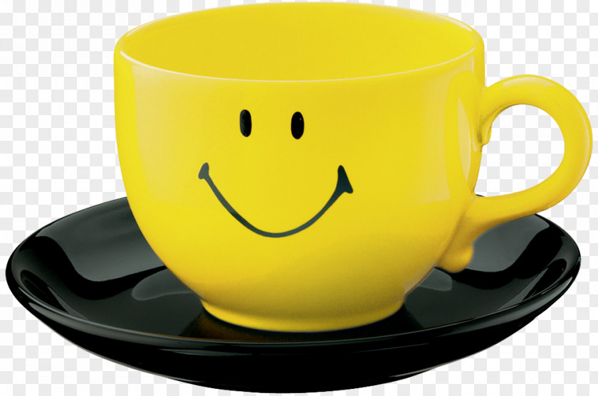 Tasse Und Untertasse Coffee Cup Cafe Mug Waechtersbach Jumbotasse Smiley PNG