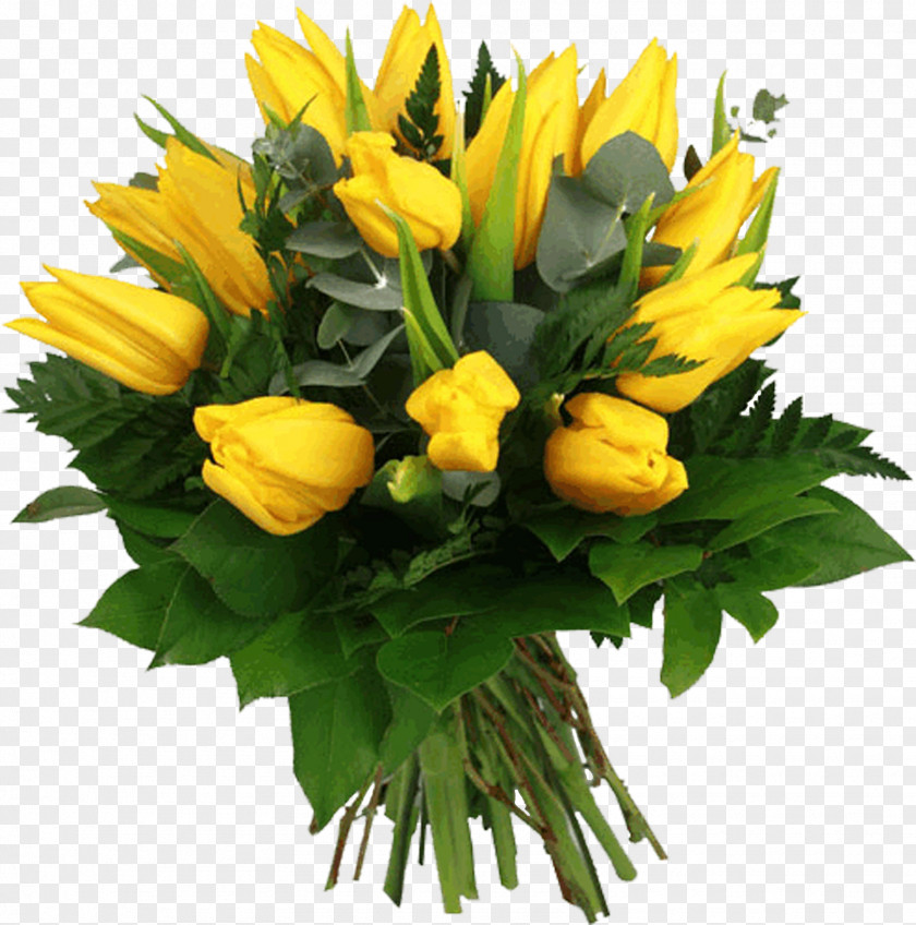 Tulip Flower Bouquet Gift Birthday PNG