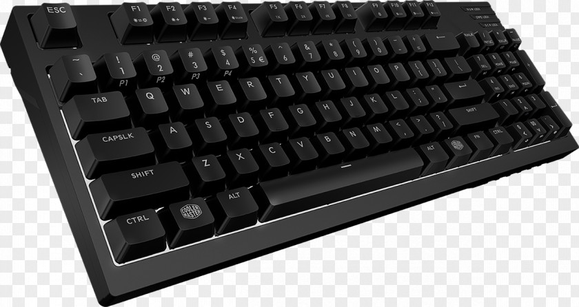 Computer Mouse Keyboard Cooler Master MasterKeys Pro L Mechanical With White Backlighting (Cherry MX Brown) S US Light-emitting Diode PNG