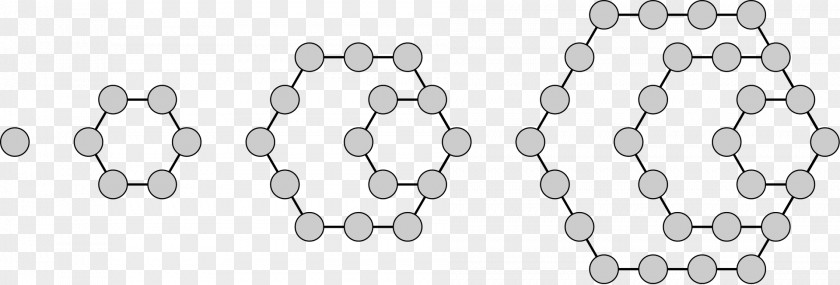 Hexagon Background Hexagonal Number Triangular Polygonal PNG
