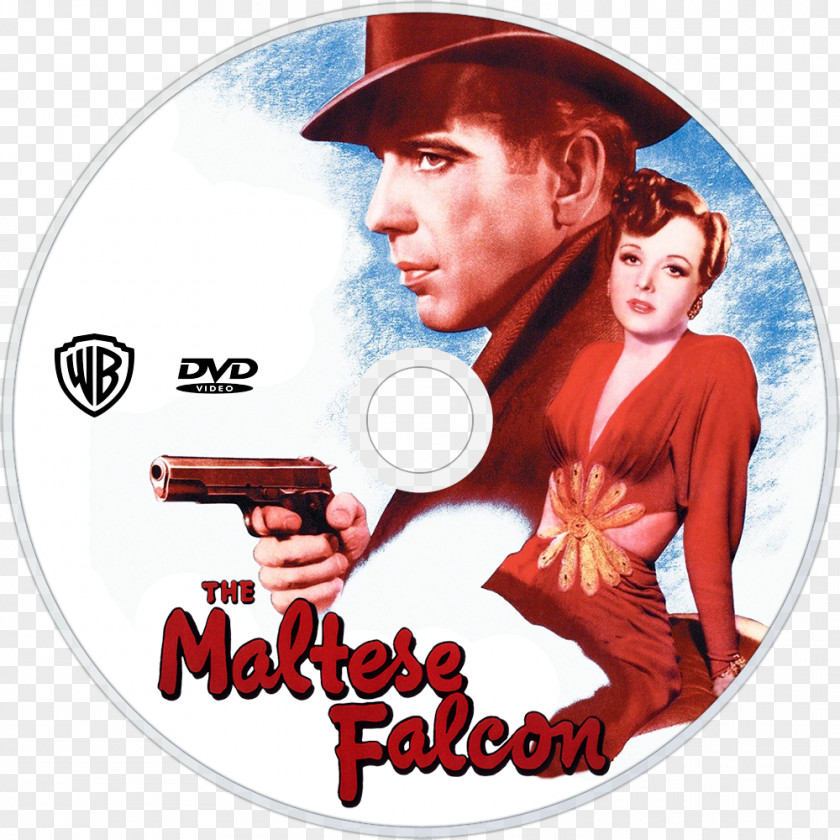 Maltese Falcon The Humphrey Bogart Film DVD Poster PNG