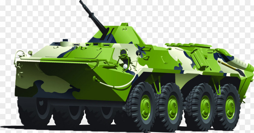 Military Tank Painted Cartoon Vehicle Army PNG