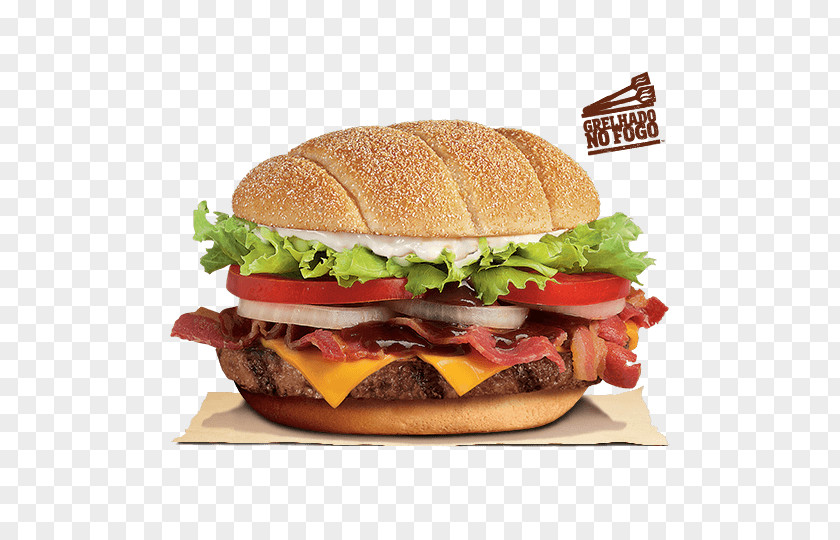 Barbecue Cheeseburger Whopper Hamburger Bacon PNG