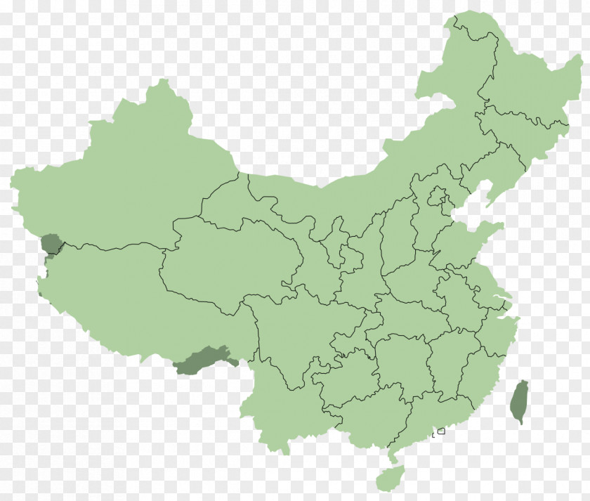 China Flag Of Blank Map Greater PNG