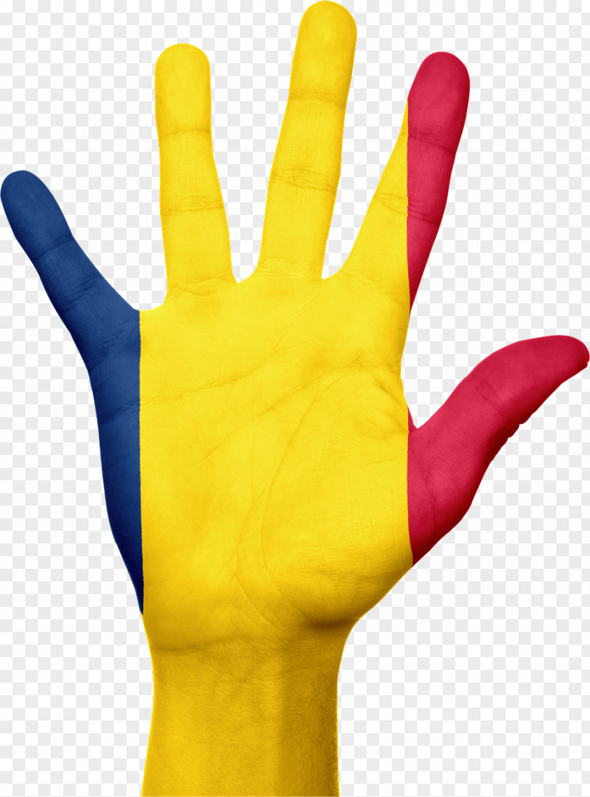 Fingers Flag Of Chad Finger Library PNG