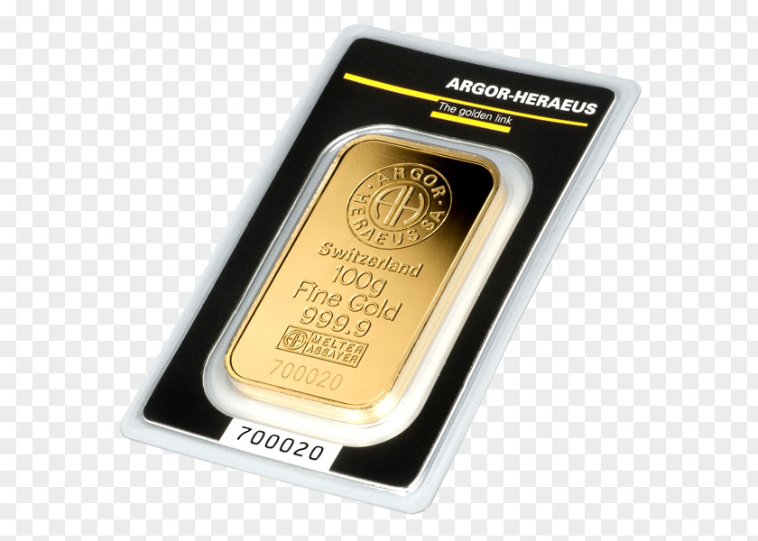 Gold Bar Ingot As An Investment Kinebar PNG