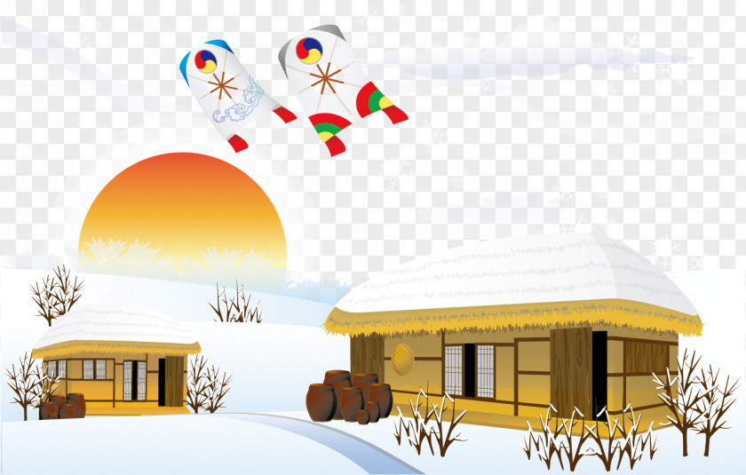 Housing Material Snow Snowflake Winter PNG