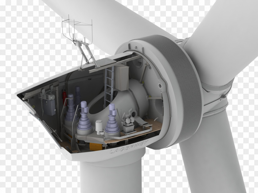 Lagerwey Wind Turbine Nacelle Power PNG