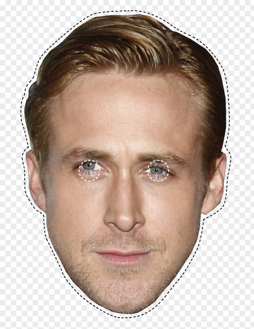 Ryan Gosling Pic Celebrity Mask PNG