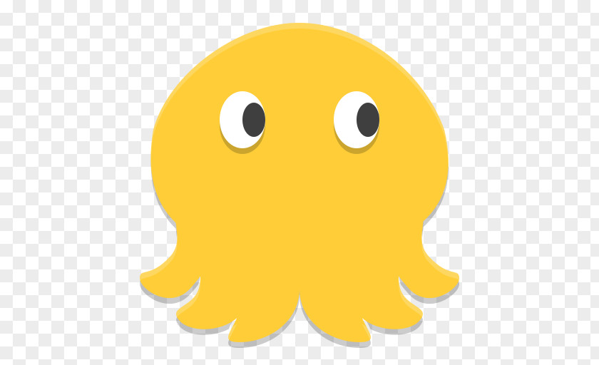 Smiley Squid Octopus Clip Art PNG