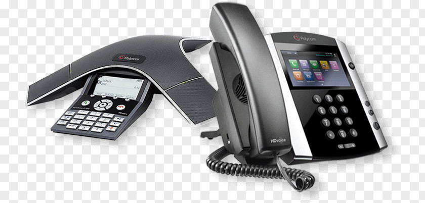 Business Telephone System Polycom VVX 500 VoIP Phone Media PNG