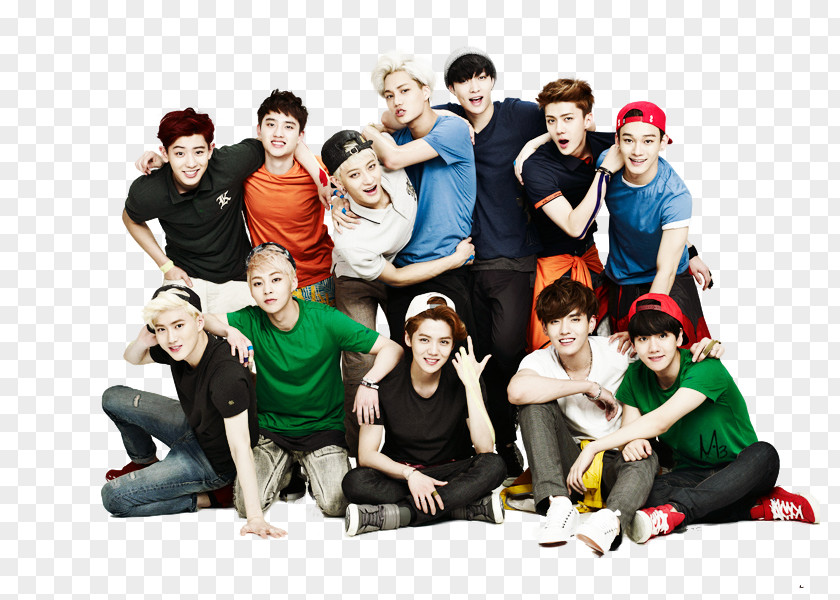 EXO Exo From Exoplanet #1 – The Lost Planet K-pop C-pop PNG