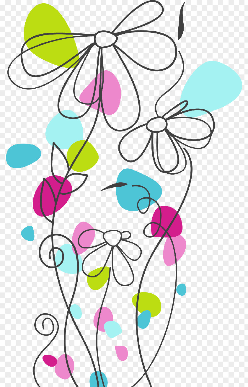 Fuchsia Frame Flower Drawing PNG