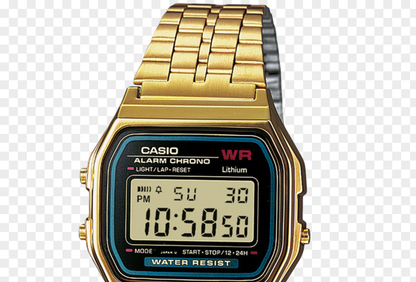 Casio Watch Digital Clock Jewellery PNG
