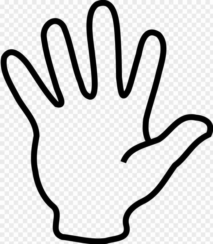 Five Fingers The Finger High Clip Art PNG