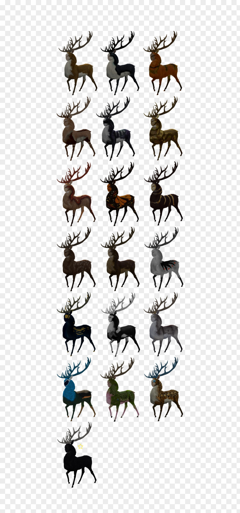 Forest Animal The Endless Deer Fur Antler Insect PNG