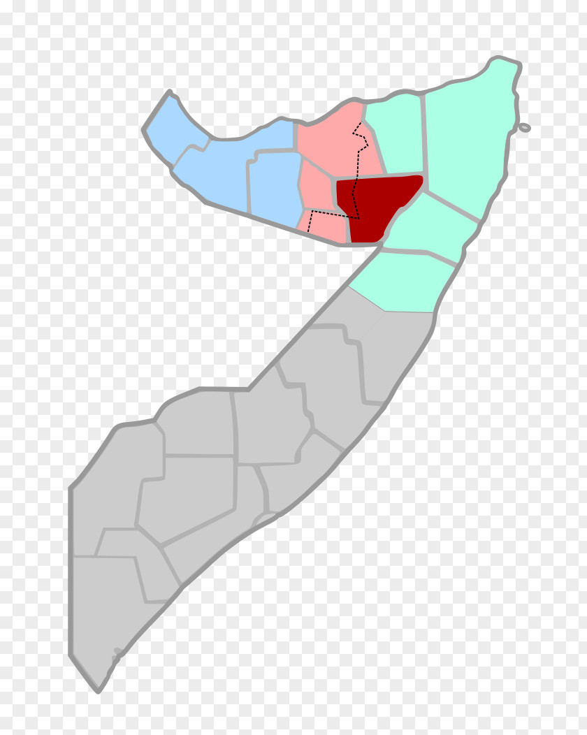 Map Sool, Somalia Khatumo State States And Regions Of Ayn, Togdheer PNG