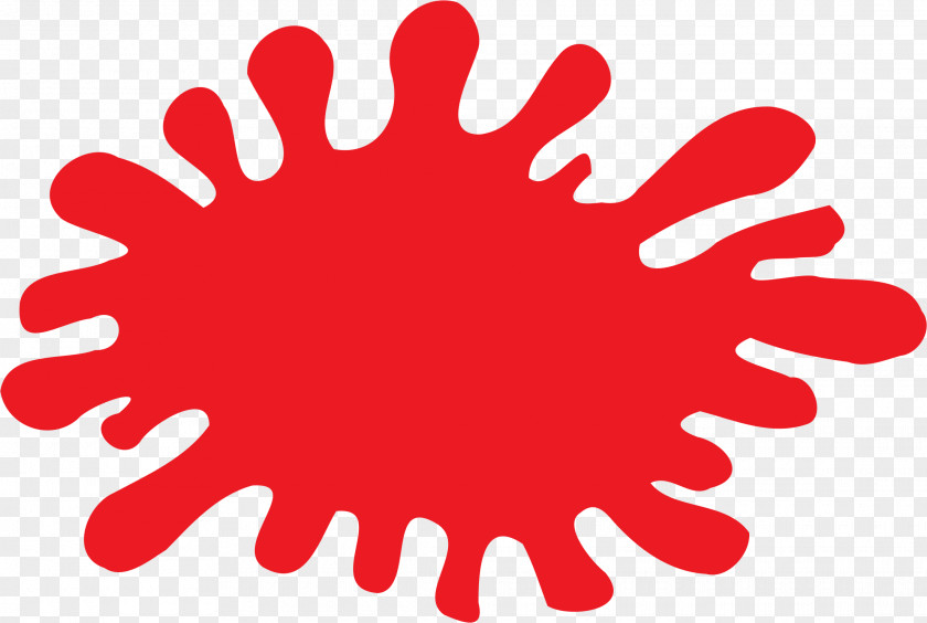 Red Splash History Of Nickelodeon Logo Photography PNG