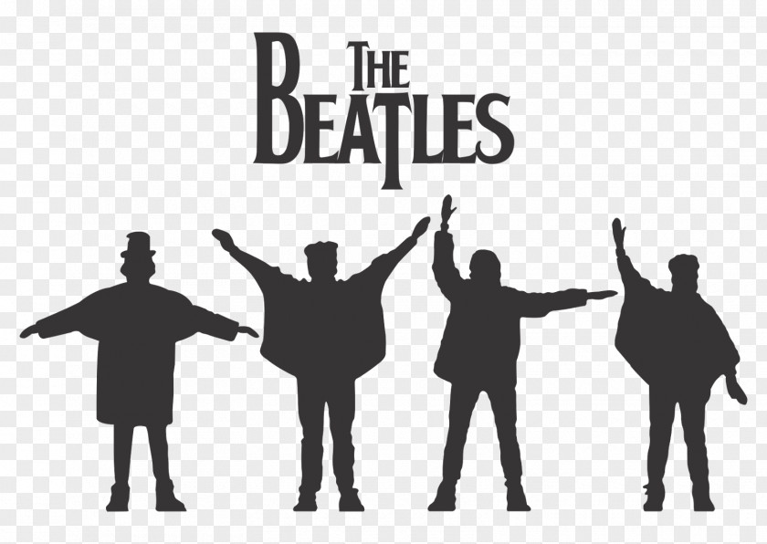 Rock Band Live Performances Vector Silhouettes The Beatles Abbey Road Silhouette PNG